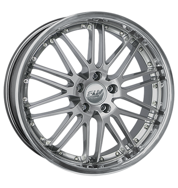 pneumatiky - 7.5x17 5x112 ET38 Proline PI silber hyper shadow silber poliert sterac prednho skla Rfky / Alu npis mikiny Autodlna