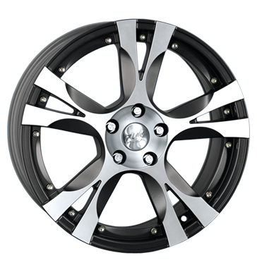 pneumatiky - 7.5x16 5x114.3 ET40 Proline PK grau / anthrazit Carbon matt Sportovn vfuky Rfky / Alu automobilov sady Lehk nkladn vuz cel rok pneumatiky