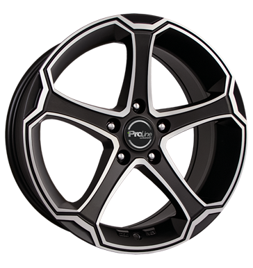 pneumatiky - 7x16 4x100 ET38 Proline PXO grau / anthrazit carbon matt polished Diablo Rfky / Alu Offroad cel rok Hartge trhovisko