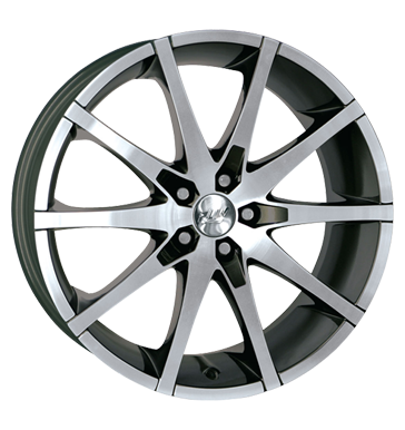 pneumatiky - 8x17 5x114.3 ET35 Proline PU grau / anthrazit Carbon brilliant Truck lto od 17,5 