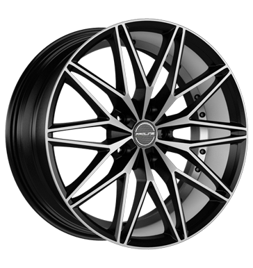 pneumatiky - 8x18 5x112 ET45 Proline PXE schwarz Black matt polished ABSENCE Rfky / Alu Lorinser Binno pneumatiky