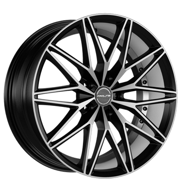 pneumatiky - 8.5x19 5x105 ET35 Proline PXE schwarz Black matt polished Lehk nkladn auto lto od 17,5 