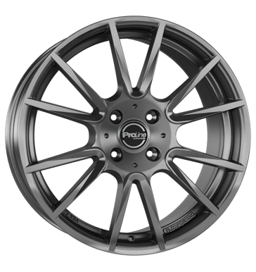 pneumatiky - 7.5x17 4x108 ET38 Proline PXF grau / anthrazit matt grey osvetlen Rfky / Alu Wheelworld Oldtimer dly pneus