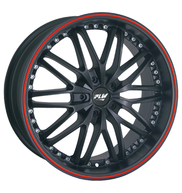 pneumatiky - 8.5x19 5x112 ET30 Proline PXI schwarz black matt mit lackiertem Farbring rot INDIVIDUAL Rfky / Alu spoiler kalhoty Predaj pneumatk