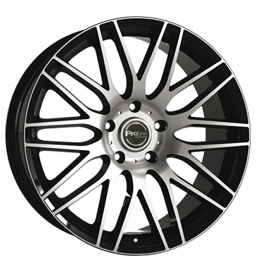 pneumatiky - 9x20 5x108 ET42 Proline PXK schwarz black polished MIGLIA Rfky / Alu Felgenschlsser Speedline pneumatiky