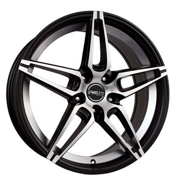 pneumatiky - 7.5x17 5x105 ET38 Proline PXN schwarz black matt polished nepromokav odev Rfky / Alu Reparatursaetze t-EC2 E85 ECU Predaj pneumatk