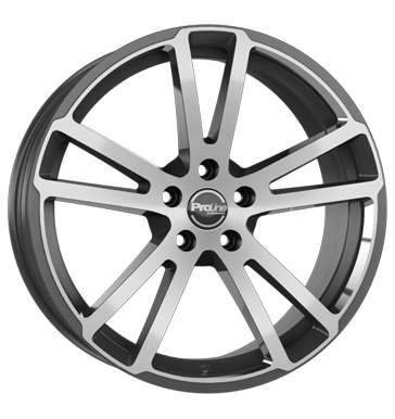 pneumatiky - 8.5x19 5x120 ET35 Proline PXR grau / anthrazit gunmetal brushed prves Rfky / Alu Rondell truck lto trziste