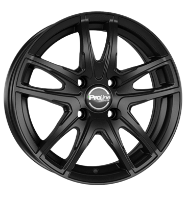 pneumatiky - 6.5x16 4x100 ET38 Proline VX 100 schwarz black matt MILLE Rfky / Alu hadice nstroj ventil pneumatiky