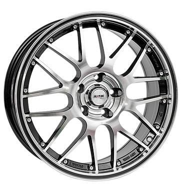 pneumatiky - 8x18 5x112 ET45 Platin P61 schwarz schwarz poliert schwarzer Rand nemrznouc smes Rfky / Alu BRABUS Chiptuning + Motor Tuning pneumatiky