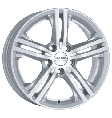 pneumatiky - 6.5x16 5x115 ET40 Platin P63 silber silber lackiert Chiptuning + Motor Tuning Rfky / Alu ABSENCE Barvy a Laky b2b pneu