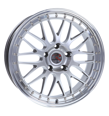 pneumatiky - 8.5x19 5x112 ET18 R-Style RS2 silber silber Horn poliert mastek Rfky / Alu vozk Motocyklov zvody Predaj pneumatk