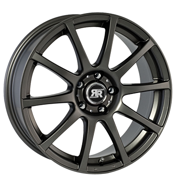 pneumatiky - 7x16 4x108 ET25 Racer Wheels Axis grau / anthrazit full gun GS-Wheels Rfky / Alu Diablo Offroad lto od 17,5 