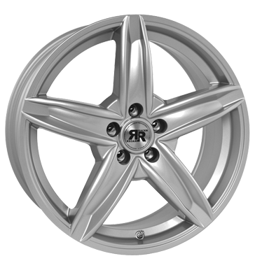 pneumatiky - 7x16 5x98 ET25 Racer Wheels Border silber silver pilotn bundy Rfky / Alu mikiny Ostatn (dvoukolk, vozk, mal -, ..) Autodlna