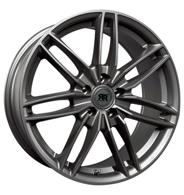 pneumatiky - 6.5x15 5x100 ET35 Racer Wheels Edition grau / anthrazit full gun kombinza Rfky / Alu truck lto Irmscher velkoobchod s pneumatikami