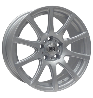 pneumatiky - 6.5x15 5x112 ET40 Racer Wheels Evo silber silver motor Rfky / Alu Offroad Wintergreen Cepice a klobouky trhovisko