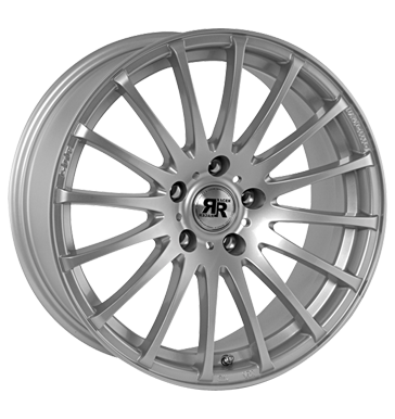 pneumatiky - 7.5x17 5x120 ET35 Racer Wheels Helix silber silver propagace testjj Rfky / Alu kola z lehkch slitin F-replika pneumatiky