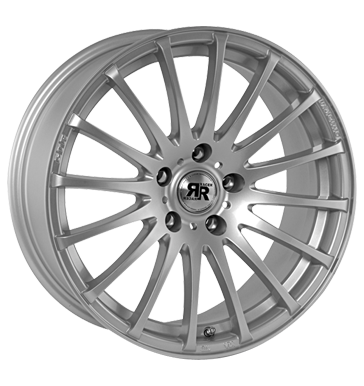 pneumatiky - 7.5x17 5x115 ET40 Racer Wheels Helix silber silver Vyloucen Rfky / Alu PKW lto bezpecnostn vesty Velkoobchod