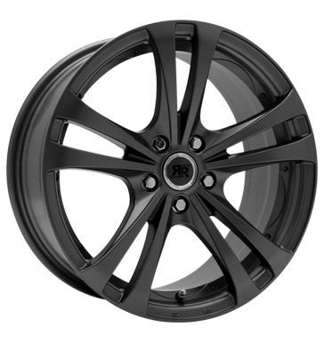 pneumatiky - 7x16 4x100 ET35 Racer Wheels Lyra Light grau / anthrazit full gun Lorinser Rfky / Alu Leichtkraftrad dly prumyslov pneumatiky disky