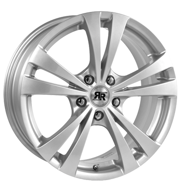 pneumatiky - 7x17 5x100 ET35 Racer Wheels Lyra silber silver Jahreswagen Rfky / Alu Bastler- + vadn rdia Motocykly a motocyklov dly Predaj pneumatk