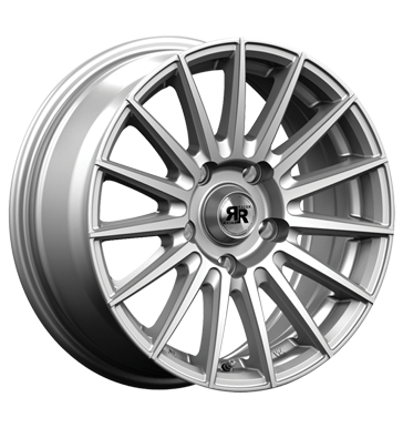 pneumatiky - 6.5x15 5x112 ET40 Racer Wheels Monza silber silver Alustar Rfky / Alu speciln nstroj Motocyklov zvody Autodlna