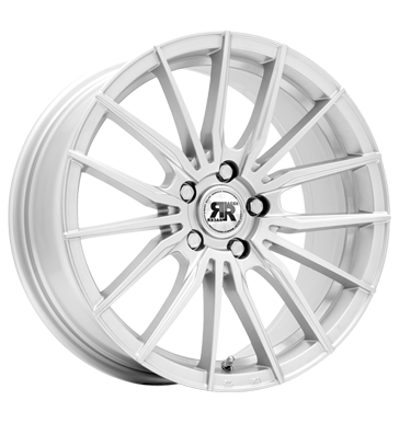 pneumatiky - 7x16 5x108 ET38 Racer Wheels Schack silber silver Auto sklo Tool Rfky / Alu TEAM DYNAMICS vozk trhovisko