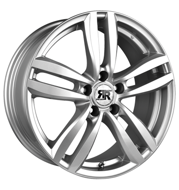 pneumatiky - 6.5x16 4x108 ET31 Racer Wheels Target silber silver bundy Rfky / Alu Sdrad prejezdy trziste