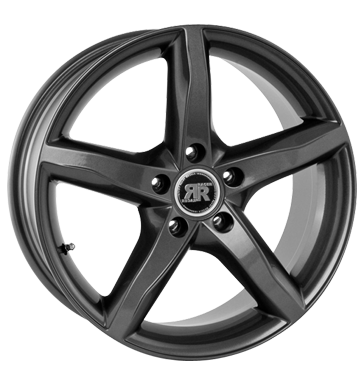 pneumatiky - 6.5x15 4x108 ET15 Racer Wheels Volcane grau / anthrazit full gun Binno Rfky / Alu rucn nrad Chlazen - Air Autoprodejce