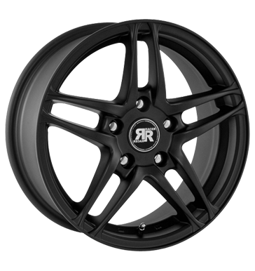 pneumatiky - 7x16 4x108 ET18 Racer Wheels Zenith schwarz satin black diskrtne Rfky / Alu rucn nrad regly pneumatik trhovisko