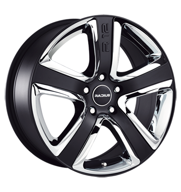 pneumatiky - 8x18 5x127 ET45 Radius R12 schwarz sport Offroad letn Rfky / Alu Diablo letn Prodejce pneumatk