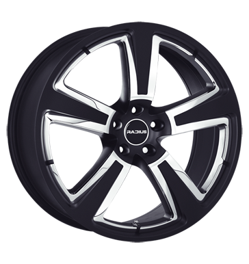 pneumatiky - 8.5x20 5x120 ET30 Radius R15 schwarz sport ADVANTI Rfky / Alu Lorinser motocykl Autodlna