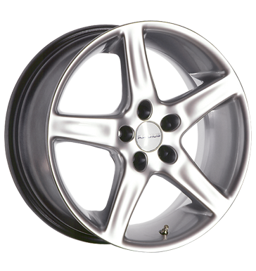 pneumatiky - 7.5x17 5x112 ET45 Radius R6 silber shiny silber Pestovn Car + zsoby jsou Rfky / Alu Kola / ocel Cromodora b2b pneu