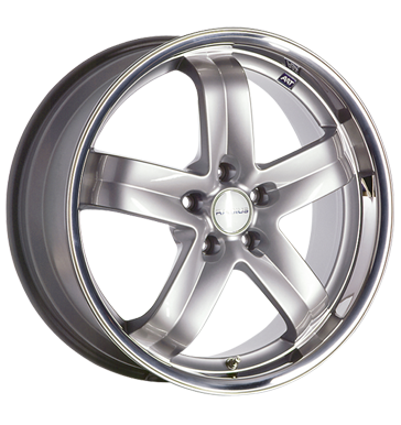 pneumatiky - 8x19 5x108 ET45 Radius R8 silber steel lip sportovn KOLA Rfky / Alu MIGLIA Wiechers SPORT Hlinkov disky