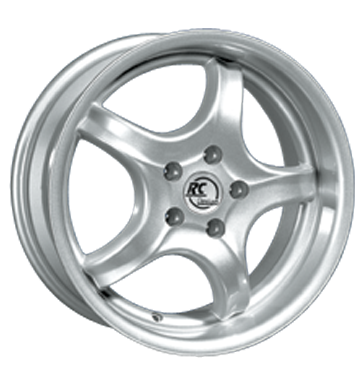 pneumatiky - 7.5x16 5x108 ET35 RCDesign RC01 silber kristallsilber Stars 2 roky Rfky / Alu kola z lehkch slitin zvodn auto pneus