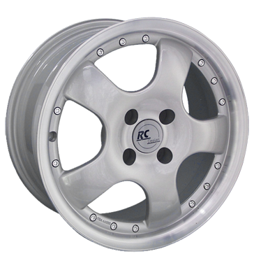 pneumatiky - 7x15 5x108 ET38 RCDesign RC02 silber silber Horn poliert Leichtkraftrad dly Rfky / Alu psy baterie pneumatiky