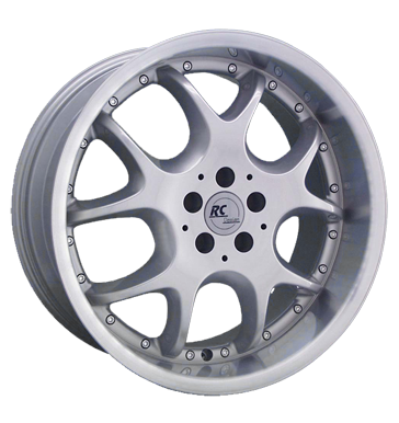 pneumatiky - 7x17 5x114.3 ET50 RCDesign RC03 silber silber Horn poliert Axxium Rfky / Alu letadlo prce Velkoobchod