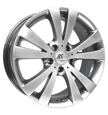 pneumatiky - 7.5x17 5x112 ET47 RCDesign RC12 Velos silber chromsilber Keskin Rfky / Alu Motocykl Navigace a cestovn Truck lto od 17,5 