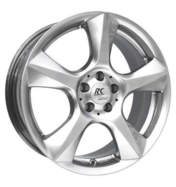 pneumatiky - 7.5x18 5x98 ET35 RCDesign RC13 Pulsar silber kristallsilber XTRA Rfky / Alu sapont Alessio pneu