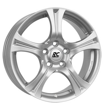 pneumatiky - 7x16 5x114.3 ET38 RCDesign RC14 silber kristallsilber motocykl Rfky / Alu prslusenstv Irmscher Autoprodejce