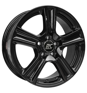 pneumatiky - 7x17 5x114.3 ET49 RCDesign RC19 schwarz schwarz glanz polomer Rfky / Alu kompletnch systmu GMP Italia pneus