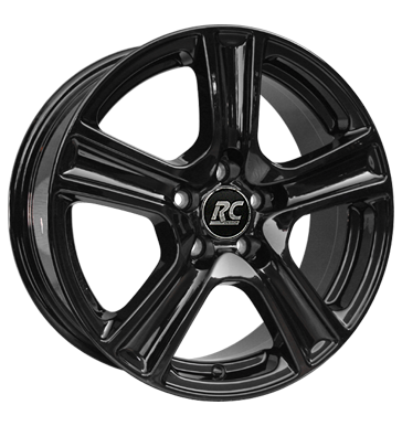 pneumatiky - 7.5x17 5x100 ET38 RCDesign RC19 schwarz schwarz glanz bezpecnostn vesty Rfky / Alu motocykl Cross recnk b2b pneu