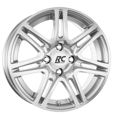 pneumatiky - 6.5x15 4x100 ET45 RCDesign RC28 silber kristallsilber UNION Rfky / Alu DOTZ Lehk nkladn automobil v zime trhovisko