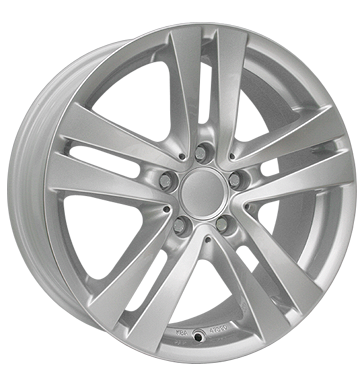 pneumatiky - 7.5x17 5x112 ET45 RCDesign RC D13 silber kristallsilber hadice Rfky / Alu Delta 4x4 Oldtimer Autodlna