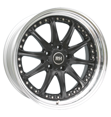 pneumatiky - 10x19 5x120 ET55 RH AK Phönix schwarz schwarz Hornpoliert GS-Wheels Rfky / Alu Speciln dly pro auta PLATINUM velkoobchod s pneumatikami