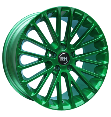 pneumatiky - 8x18 5x120 ET35 RH AR1 grün candy grün Slevy Rfky / Alu Csti Quad ventil auta pneumatiky