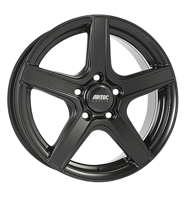 pneumatiky - 6.5x16 5x100 ET35 RH AR4 schwarz racing schwarz lackiert prejezdy Rfky / Alu subwoofer ocelov kola pneumatiky