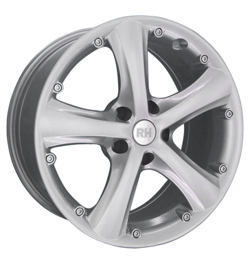 pneumatiky - 10x20 5x120 ET40 RH AU Vesuv silber silber lackiert npis Rfky / Alu Bastler- + vadn rdia Offroad cel rok pneumatiky