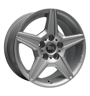 pneumatiky - 7.5x16 5x112 ET35 RH BC Star silber sportsilber lackiert Konzole + drzk Rfky / Alu rfky Pce o automobil + drzba trhovisko