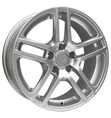 pneumatiky - 8x17 5x114.3 ET35 RH BE Twin silber sportsilber lackiert Auto-Tuning + styling Rfky / Alu KING Lehk nkladn vuz cel rok b2b pneu