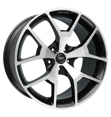 pneumatiky - 8.5x19 5x108 ET45 RH BZ schwarz schwarz matt voll poliert automobilov sady Rfky / Alu Motorsport hadice b2b pneu