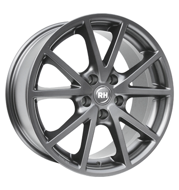 pneumatiky - 6.5x16 5x100 ET35 RH DE Sports grau / anthrazit gun metal grey (matt) prumyslov pneumatiky Rfky / Alu Sportluftfilter autodly USA trhovisko